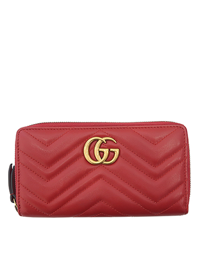 Gucci Marmont Zip Around Wallet, front view